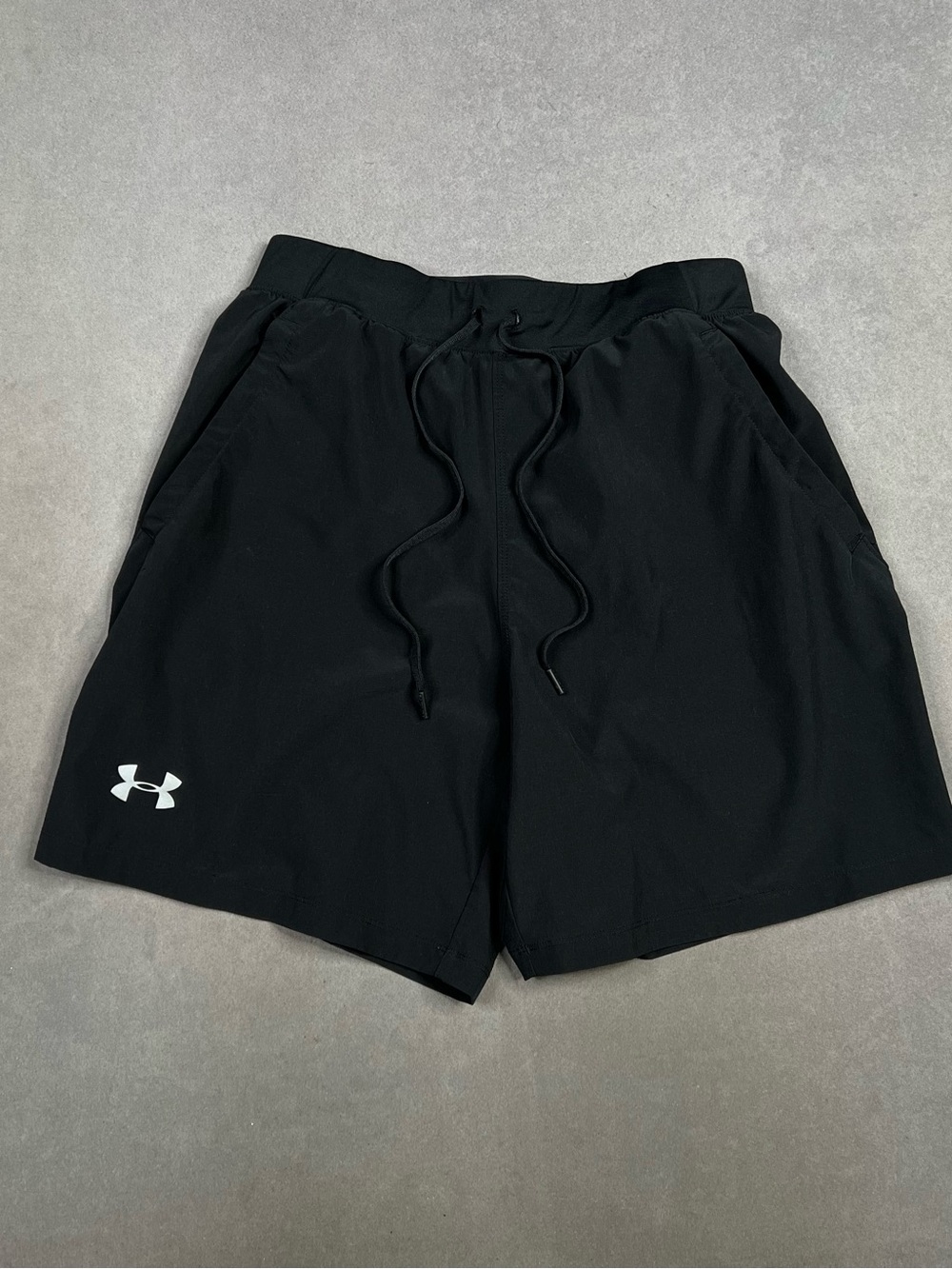 Under Armour Black Men's Athletic Drawstring Shorts